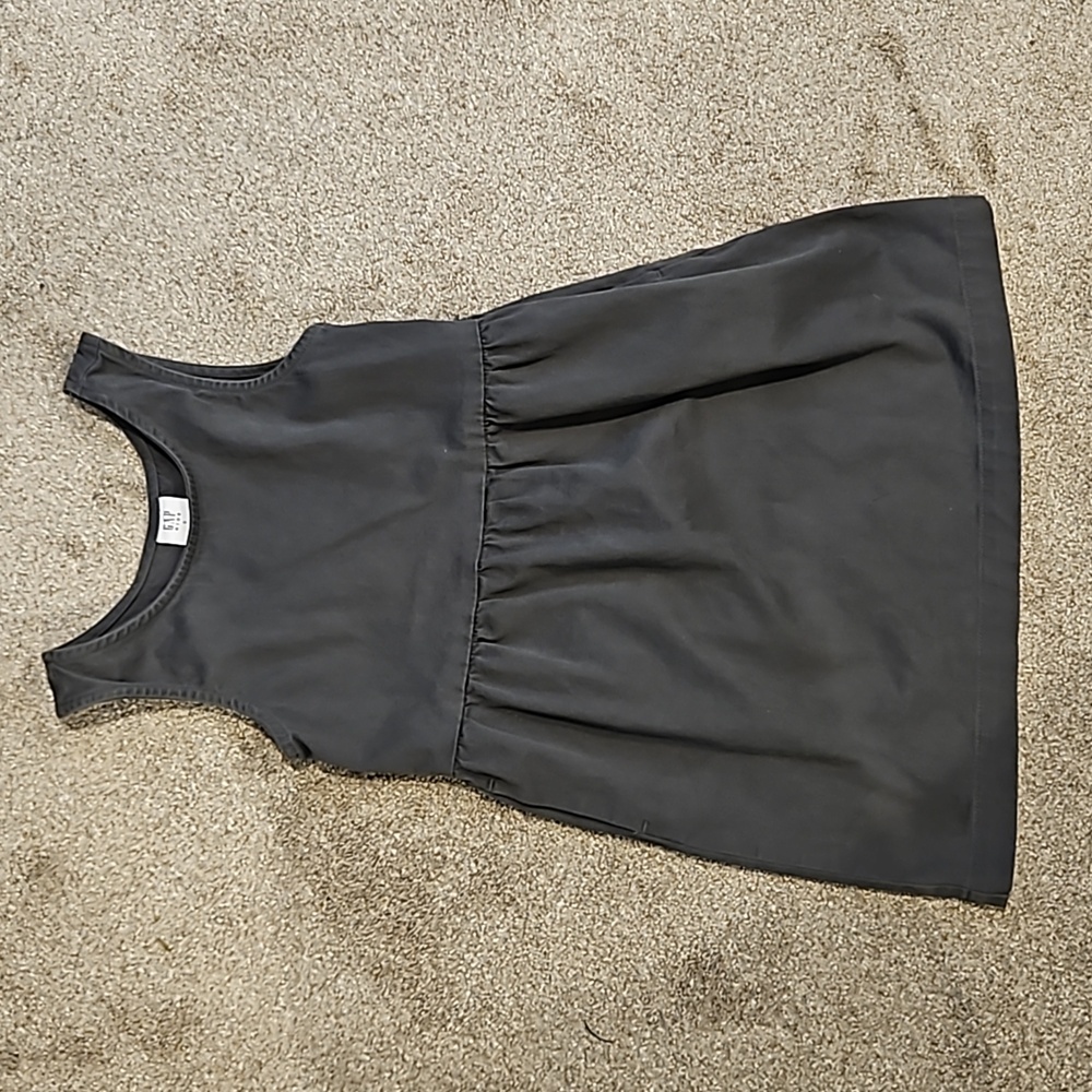 GAP Kids Back to School Grey Dress w/pockets 20% organic cotton